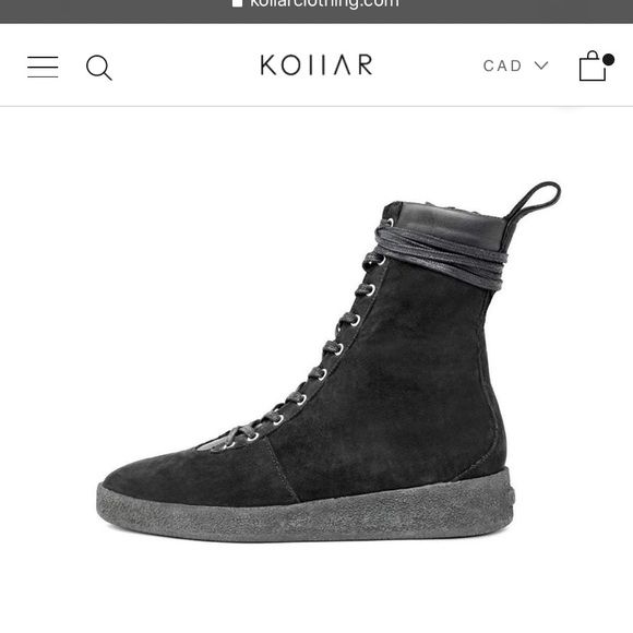 Size 10 Kollar Clothing Combat Sneakers - Picture 3 of 6